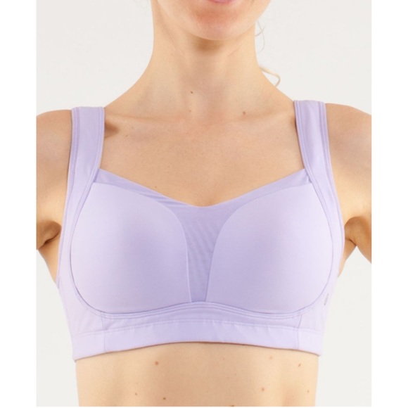 LULULEMON Ta Ta Tamer Lilac Sports Bra - Picture 1 of 13